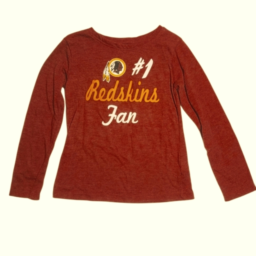 Redskins NFL Team Apparel Maroon Girls Knit Top 5T